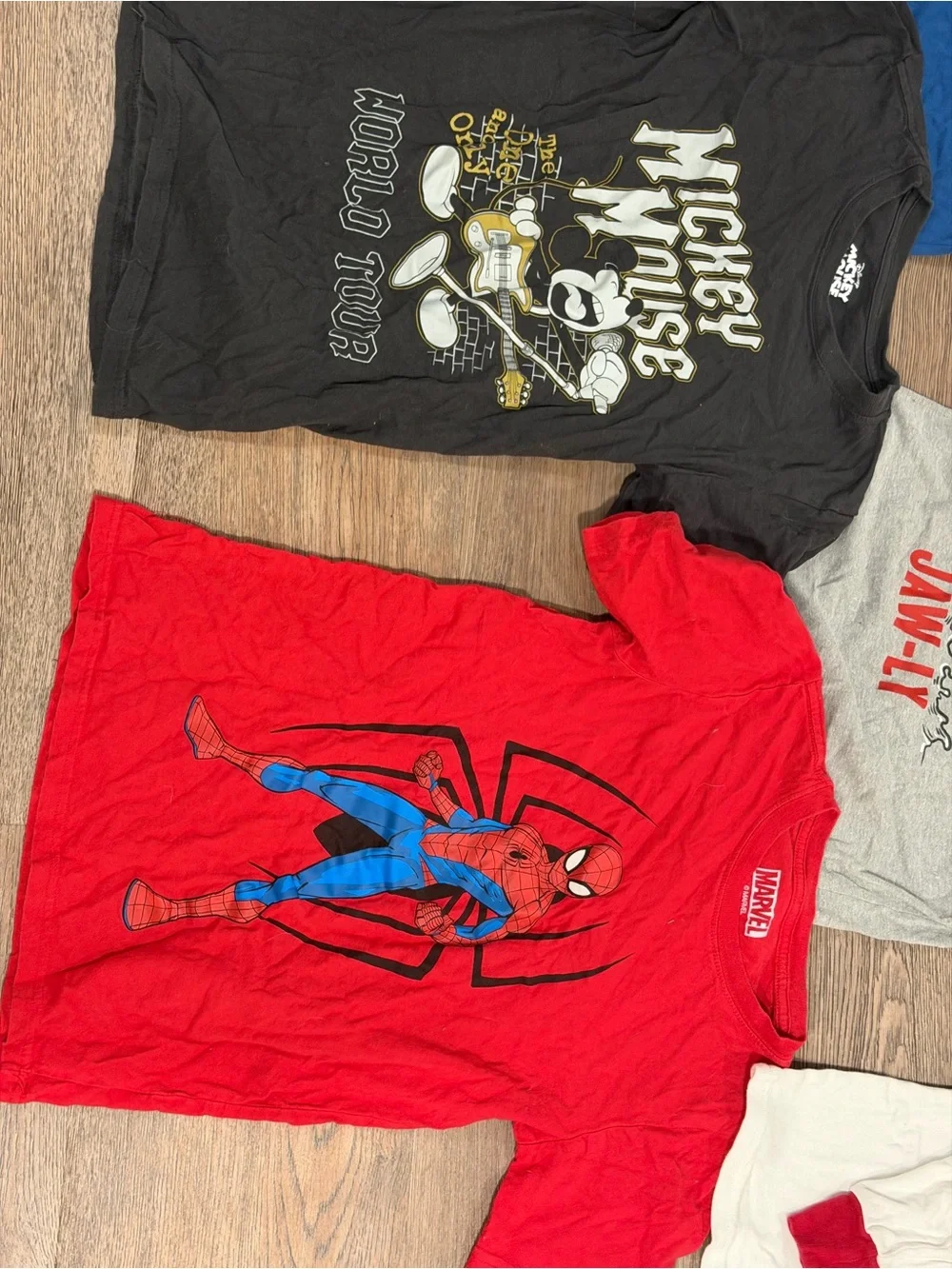 Kids Graphic T-Shirt Bundle - Mixed Colors